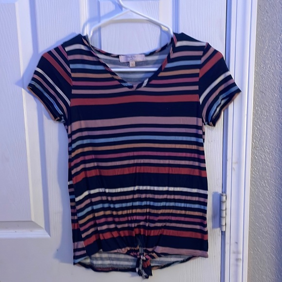 Striped Knot Shirt - Picture 1 of 4